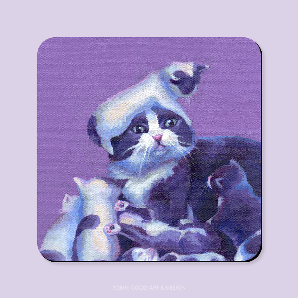 Motherhood Cat Magnet