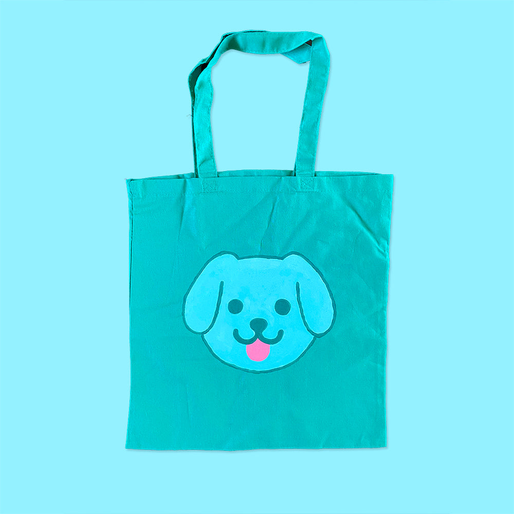Green Dog Tote