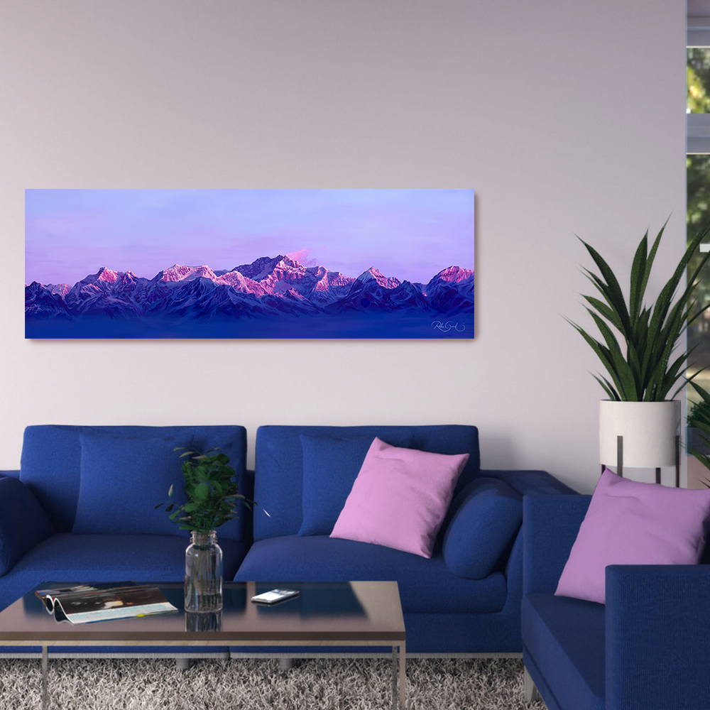 Himalayas Canvas Print
