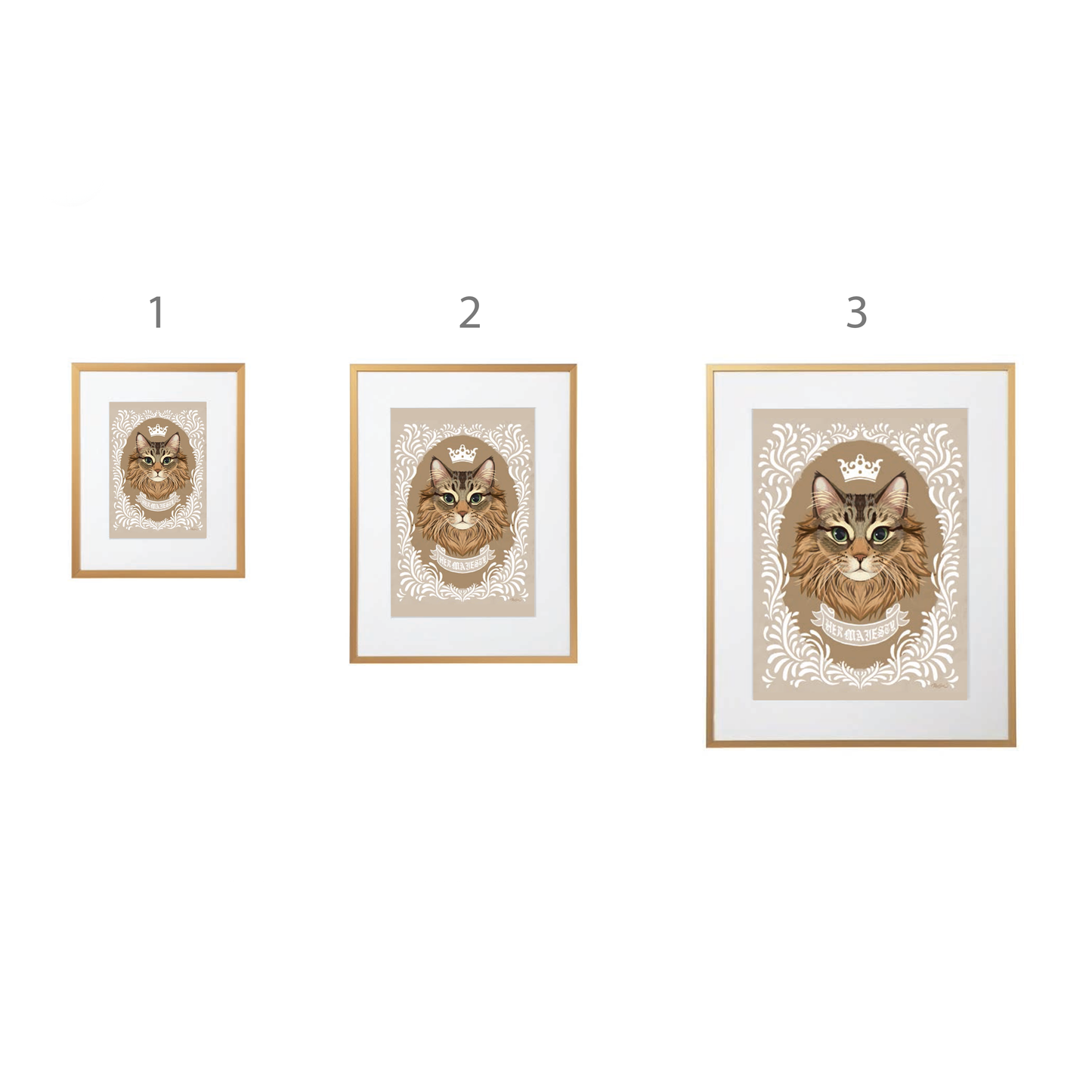Majesty Digital Pet Portrait