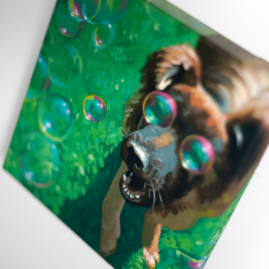 Bubble Vision Painting