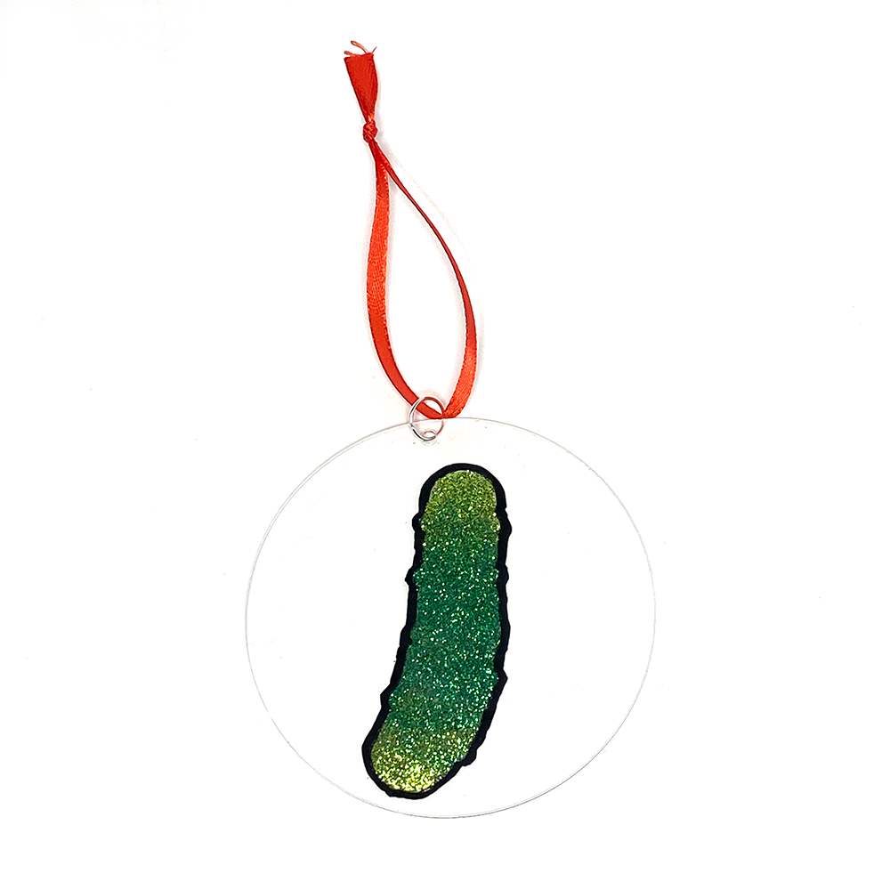Smilin' Pickle Ornament
