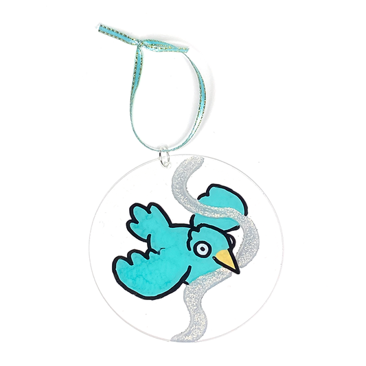 Blue Borb Ornament