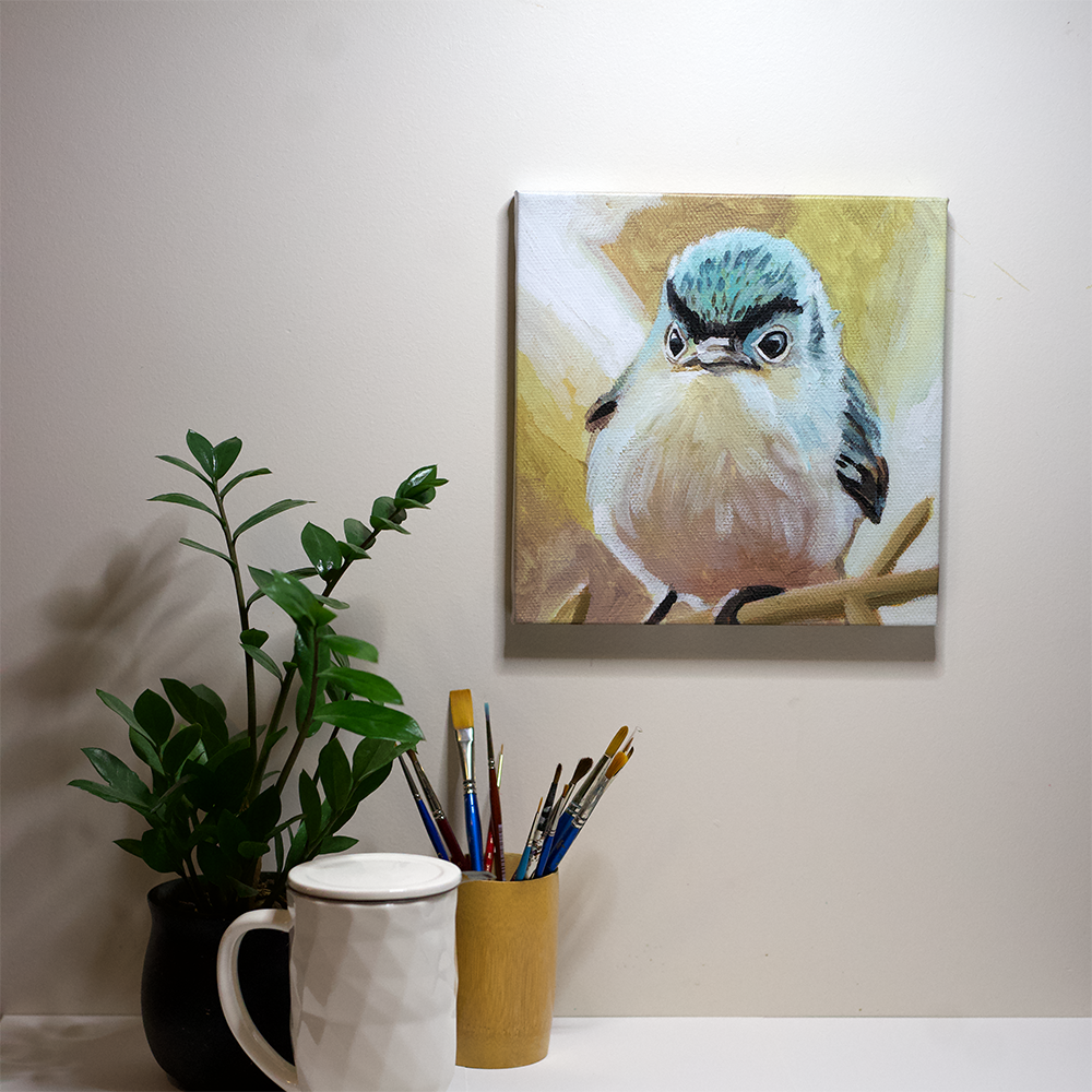 Angry Bird Canvas Print