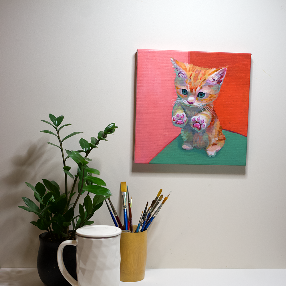Toe Beans Canvas Print