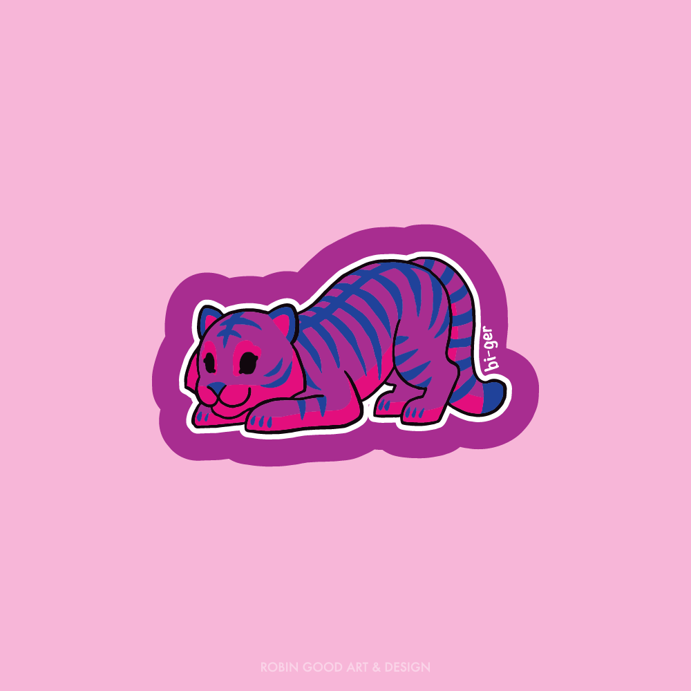 Bi-ger Sticker