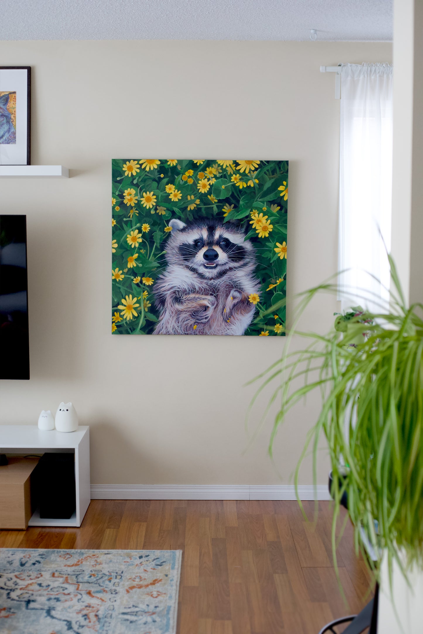 Trash Panda Painting