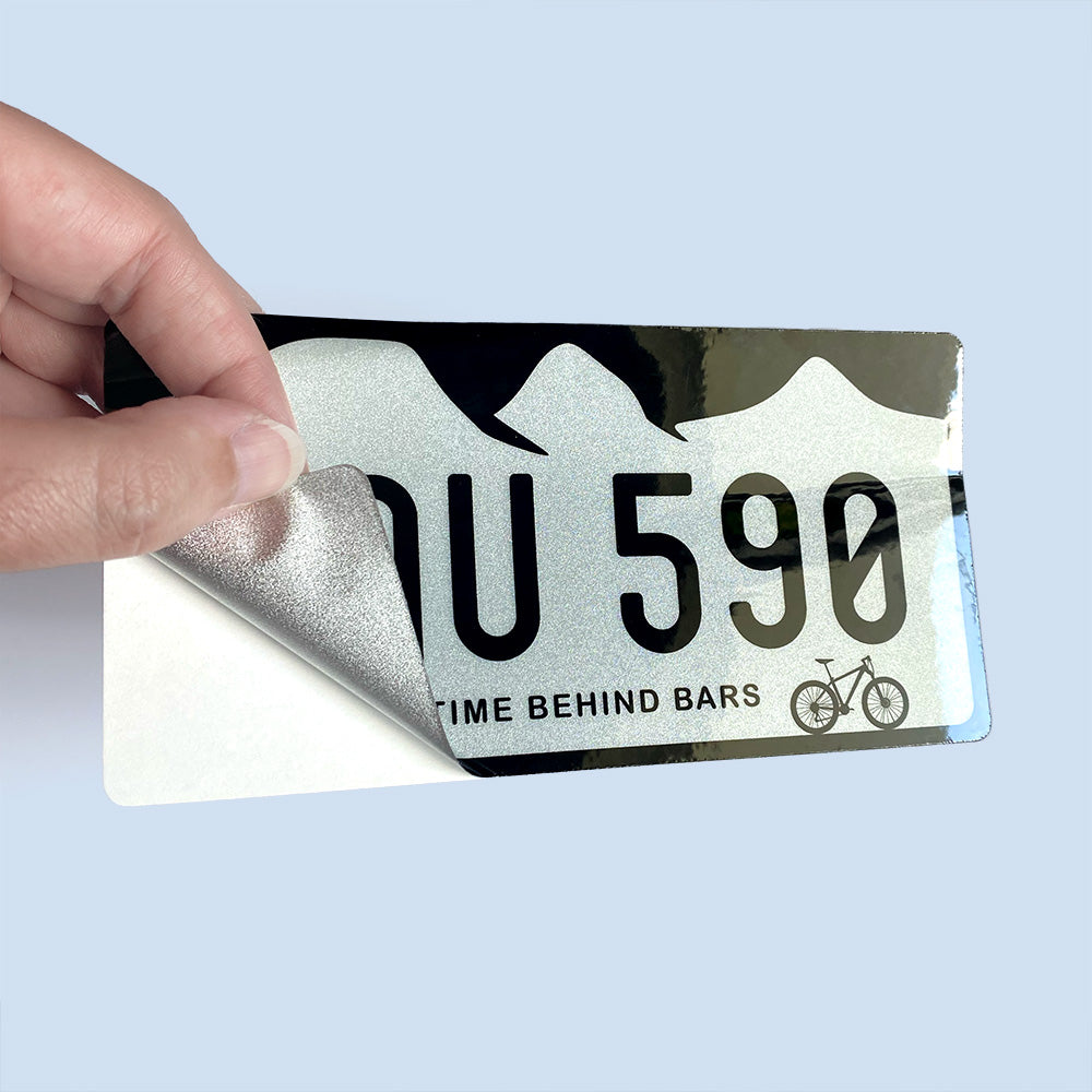 Back Racl Decal Custom Bike Rack Decal – Robin Good Art
