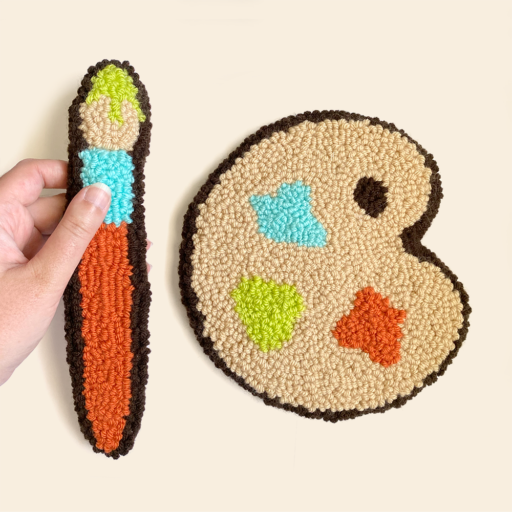 Brush + Palette Rug