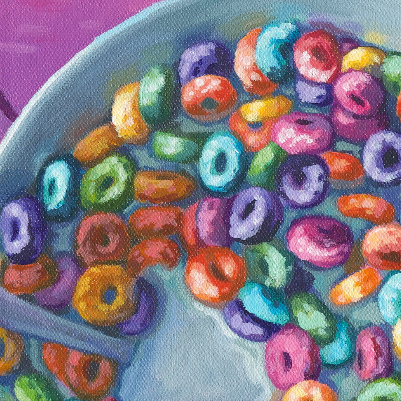Loop Cat Painting