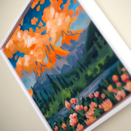 Mini Mountain #6 Painting