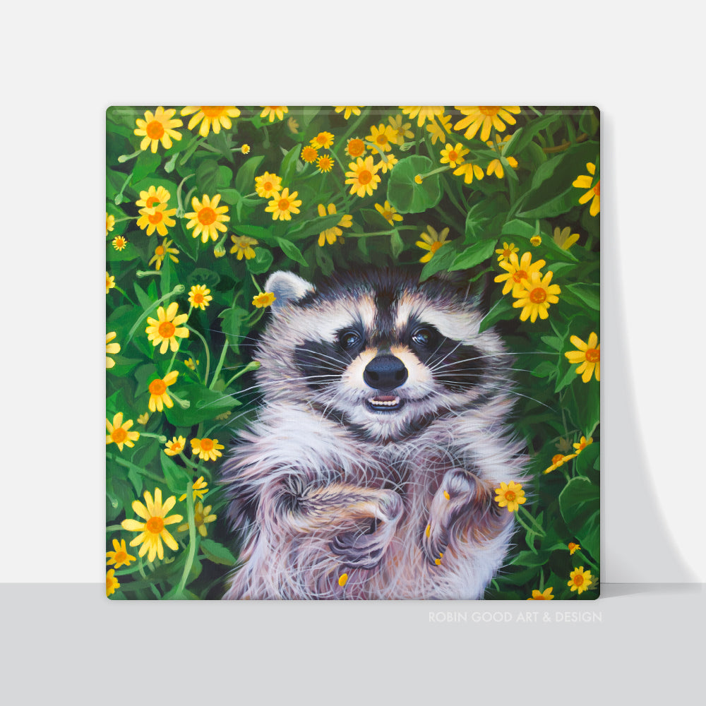 Trash Panda Canvas Print