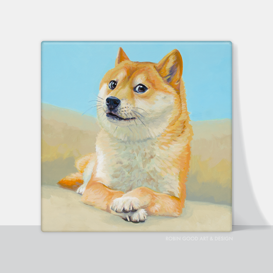 Doge Canvas Print