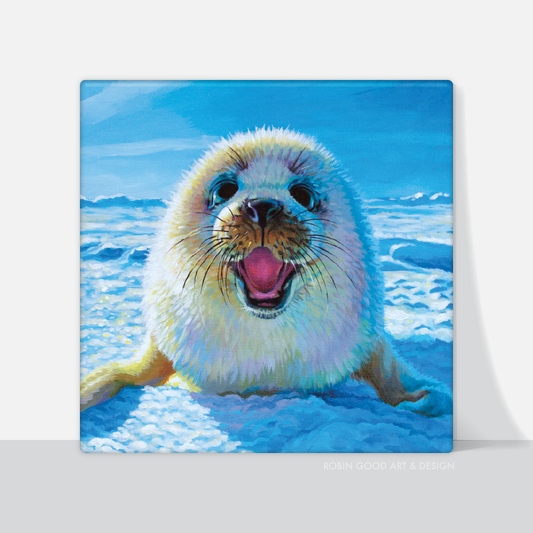 Seal of Approval Canvas Print