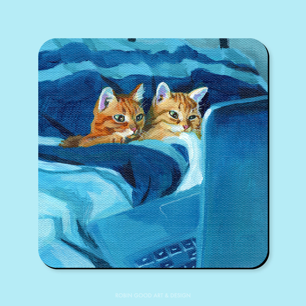 Laptop Cats Magnet