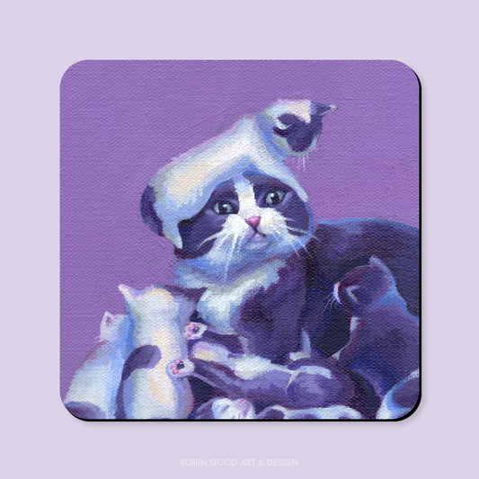 Motherhood Cat Magnet