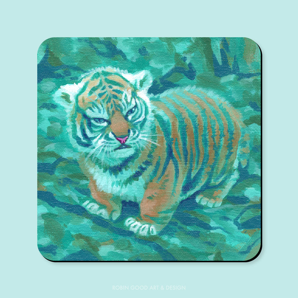 Hangry Tiger Cub Magnet