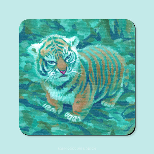 Hangry Tiger Cub Magnet