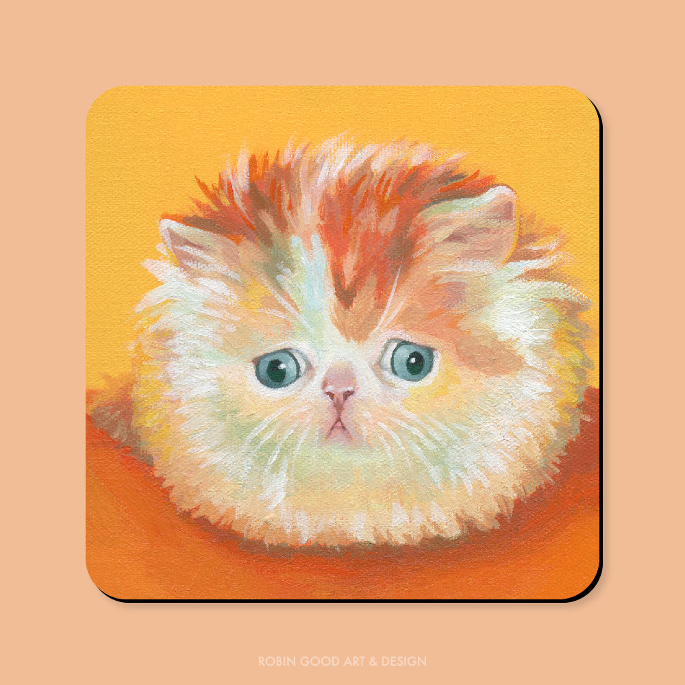 Purrrplexed Cat Magnet