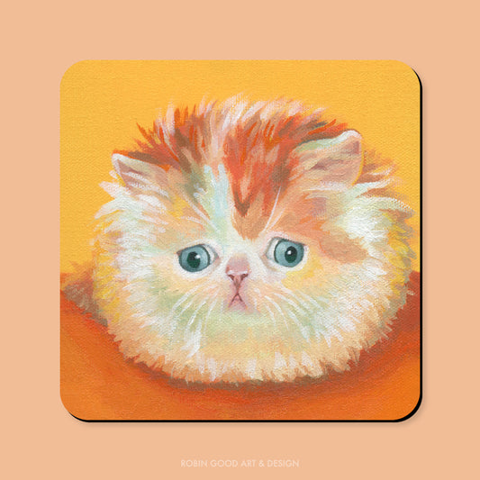 Purrrplexed Cat Magnet