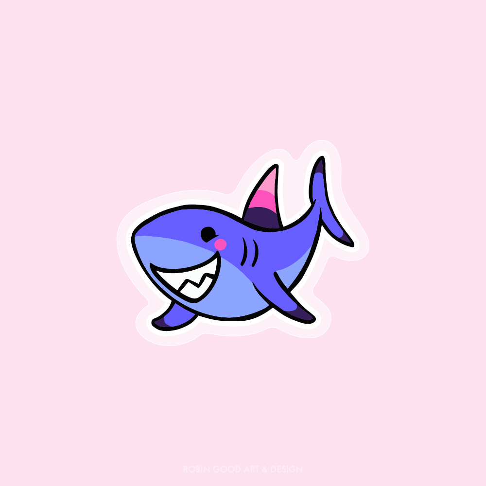 Omni-shark-ual Pin
