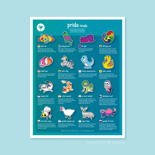 Pride-imals Poster Pack