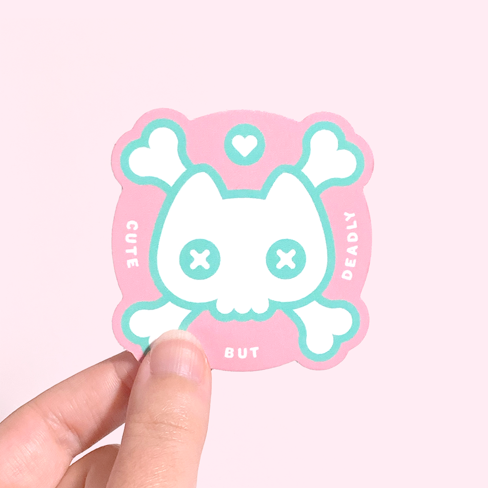 Cute but Deadly Sticker