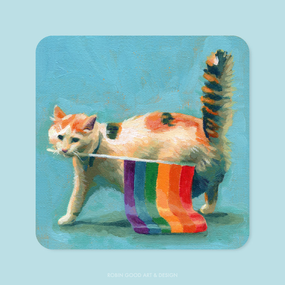 Pride Cat Sticker