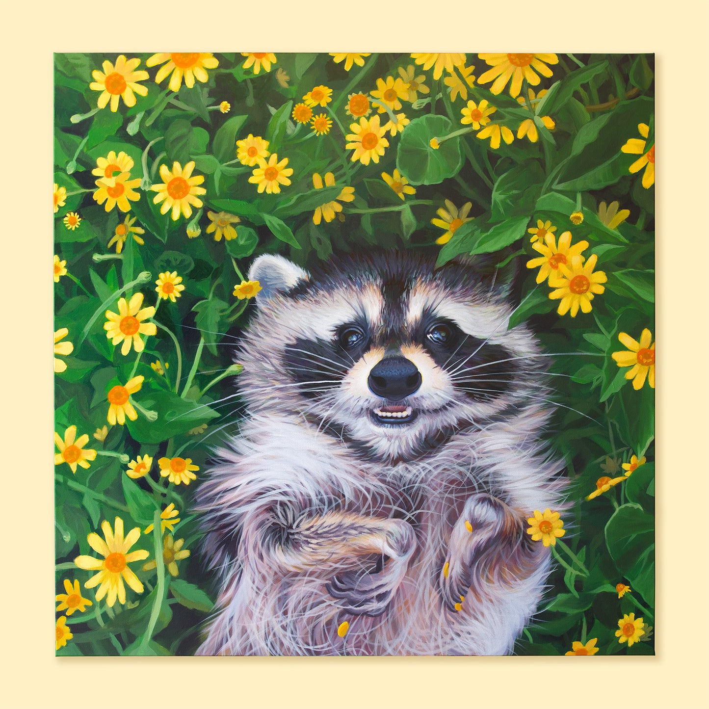 Trash Panda Limited Edition Canvas Print