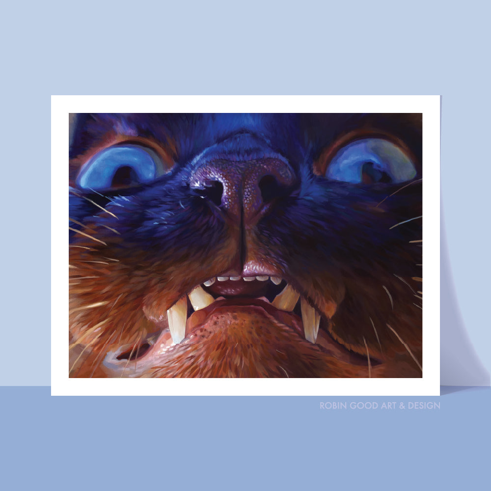 Teefs Art Print
