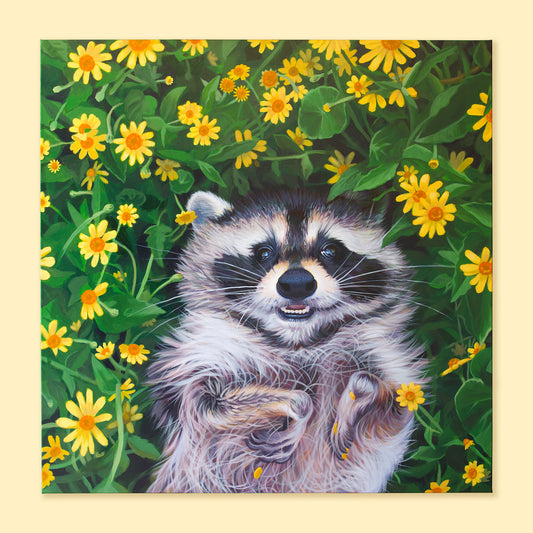 Trash Panda Painting