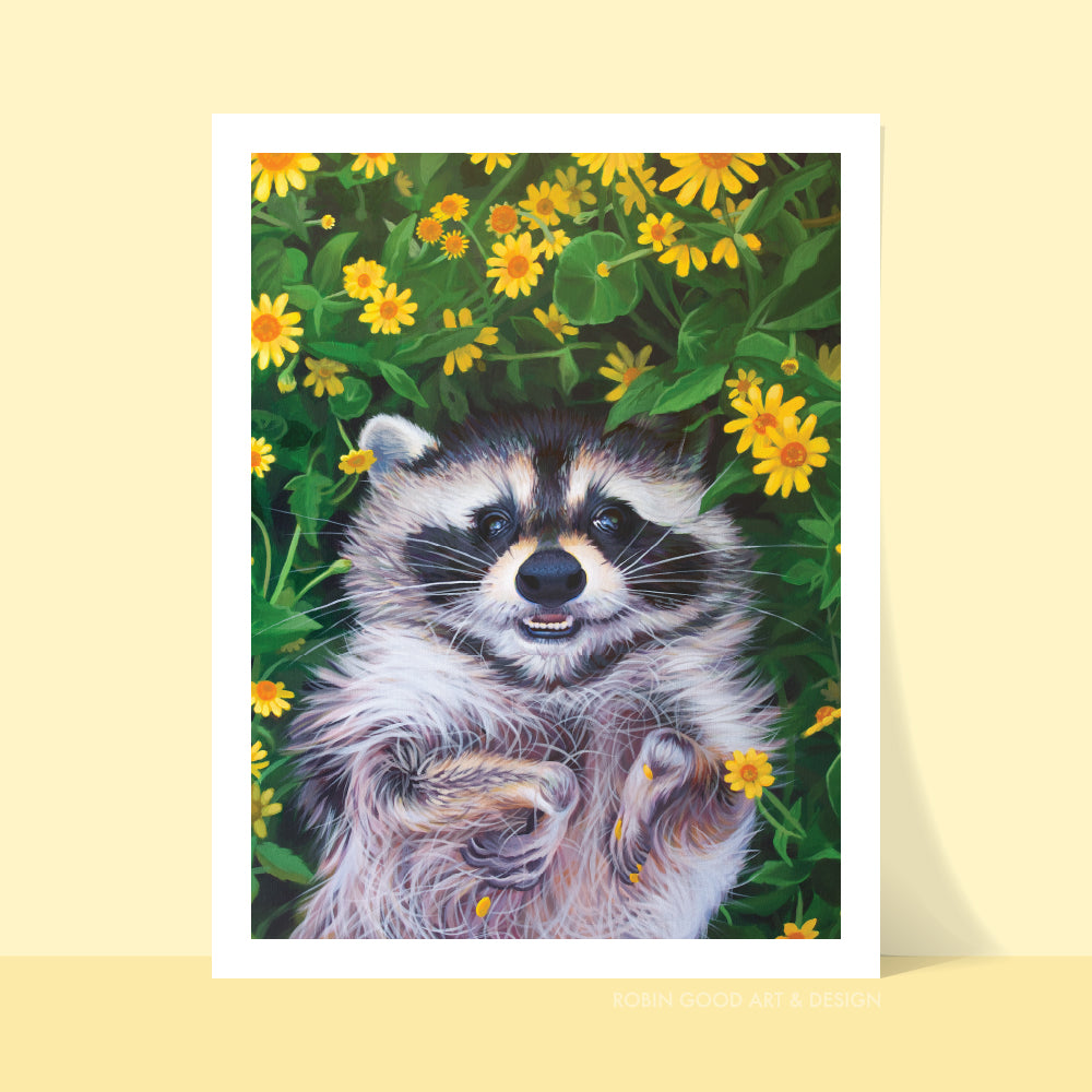 Trash Panda Art Print