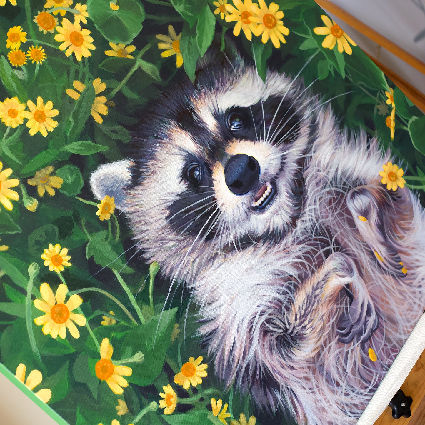 Trash Panda Painting