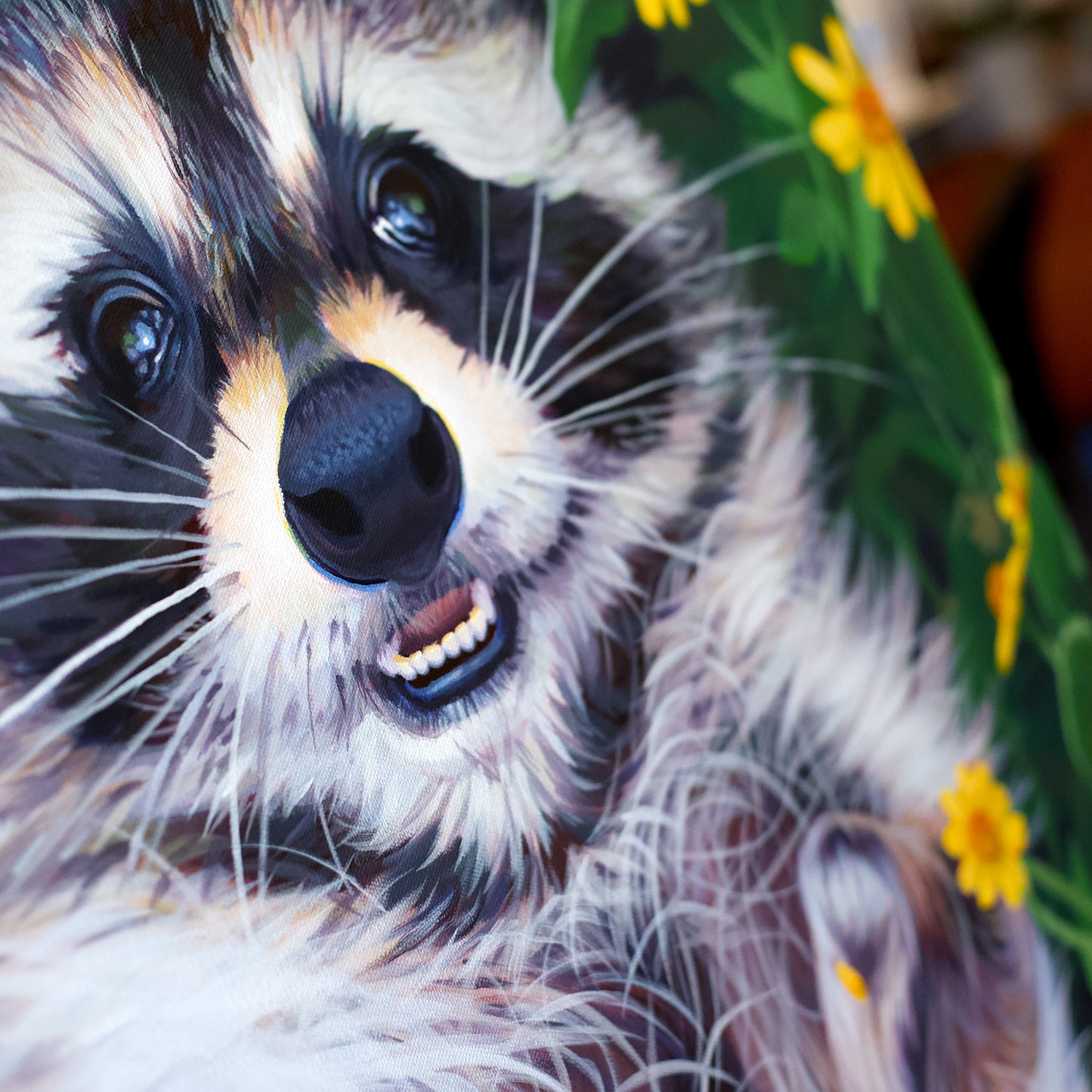Trash Panda Painting