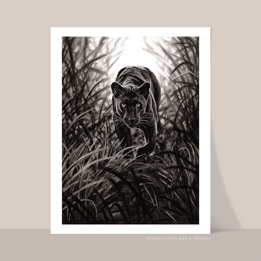 Black Panther Art Print