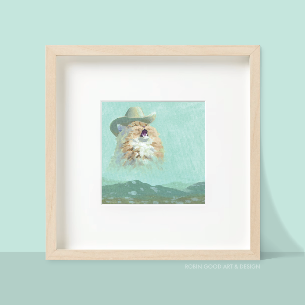 Framed Meme Painting Prints