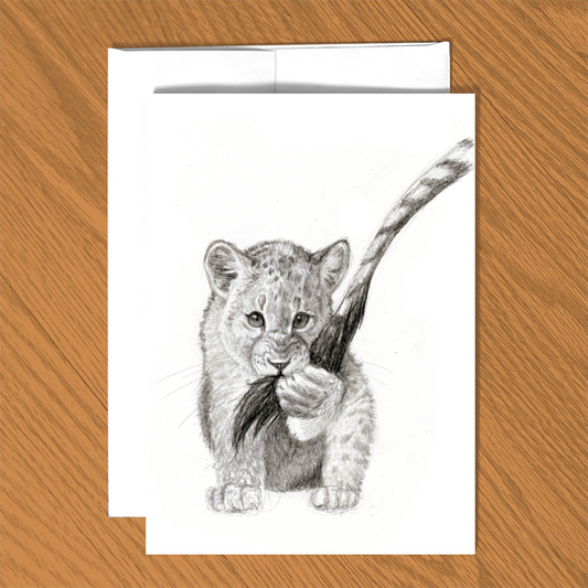 Lion Cub Card