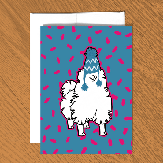 Party Llama Card & Envelope