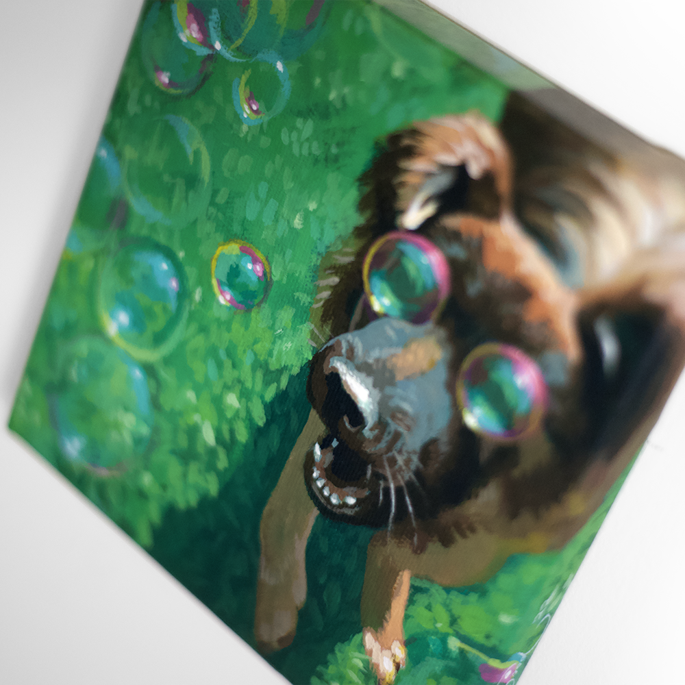 Bubble Vision Painting