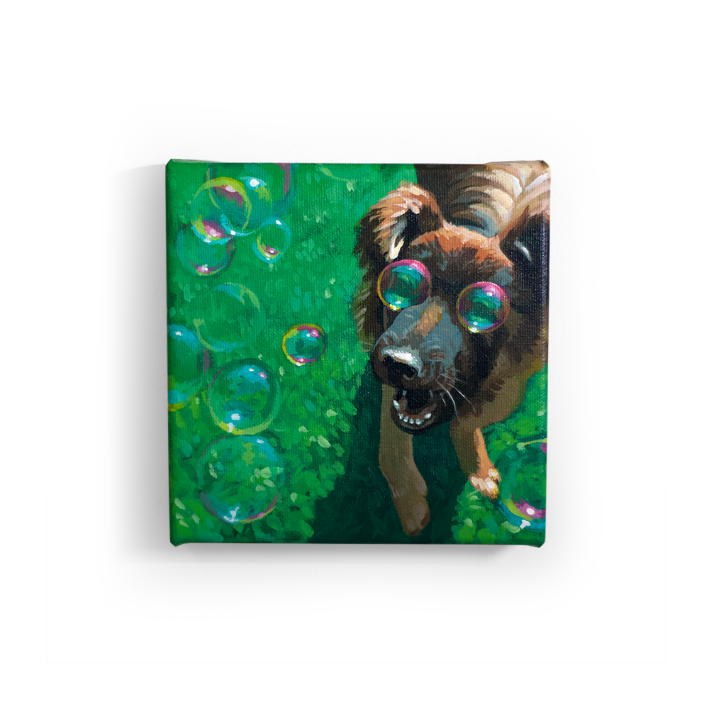 Bubble Vision Painting