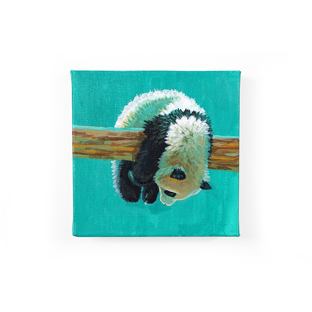 I'm Okay Panda Painting