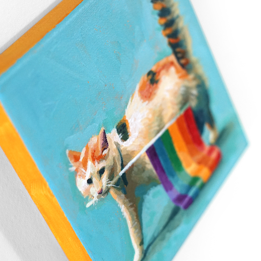 Pride Cat Painting