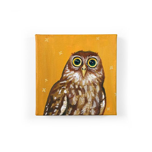 Sparkle Owl Painting