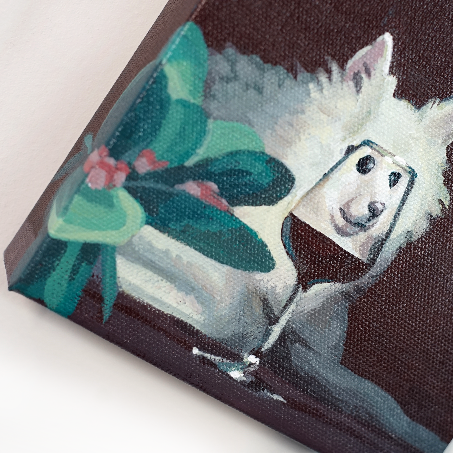 Wine-o-clock Pom Painting