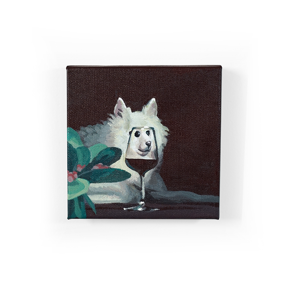 Wine-o-clock Pom Painting