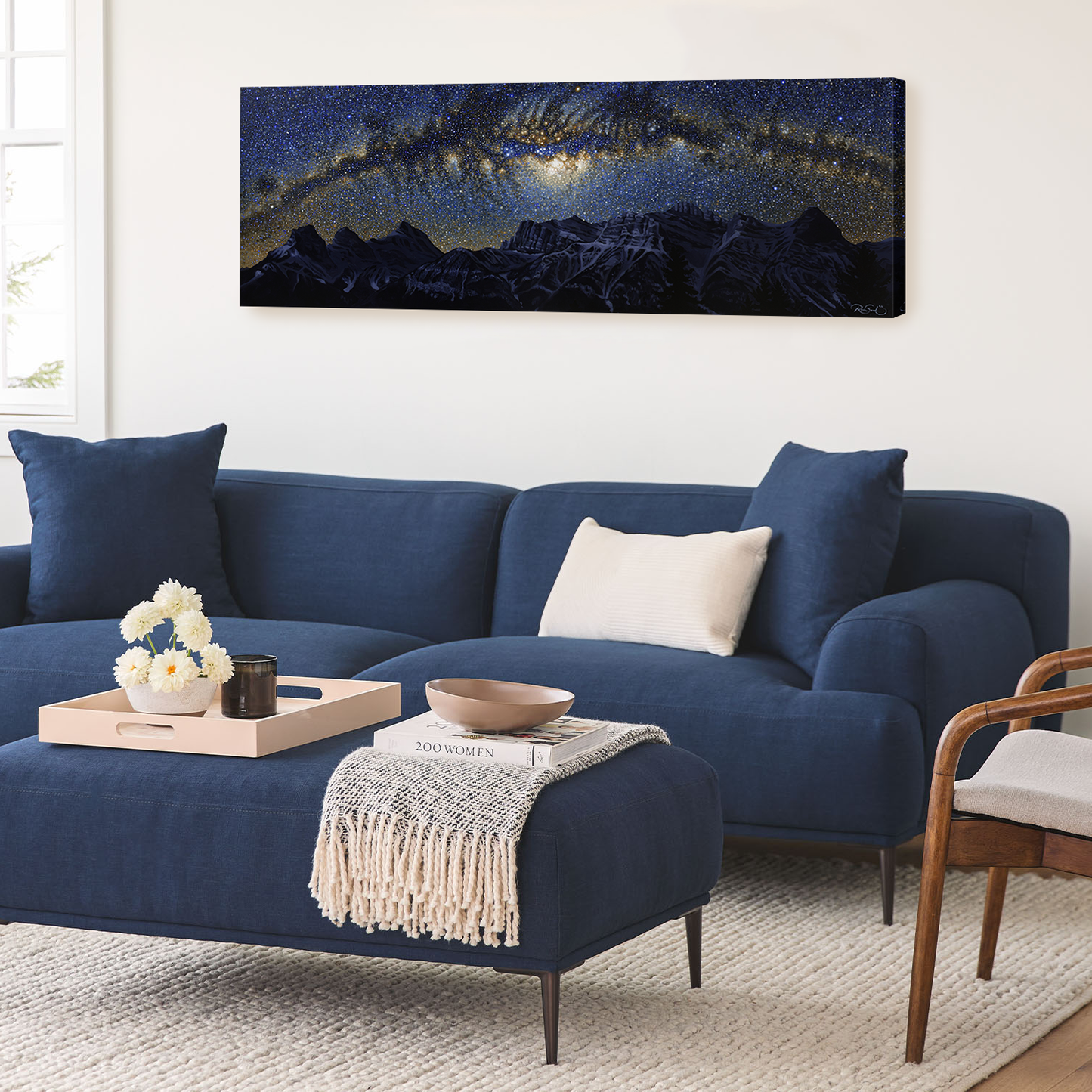Milky Way Canvas Print