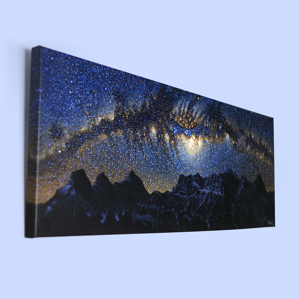 Milky Way Canvas Print