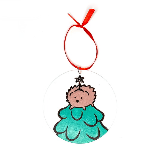 Star Hedgehog Ornament