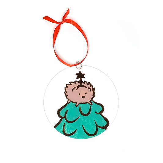 Star Hedgehog Ornament