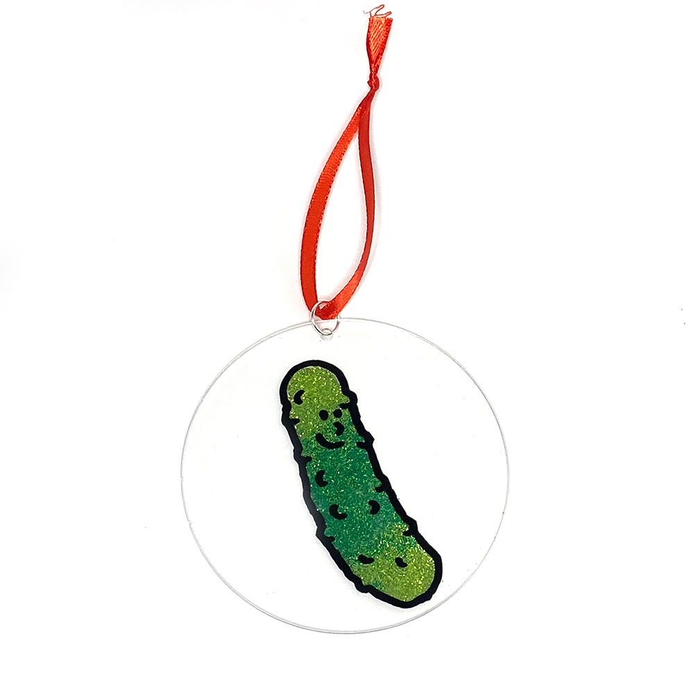 Smilin' Pickle Ornament